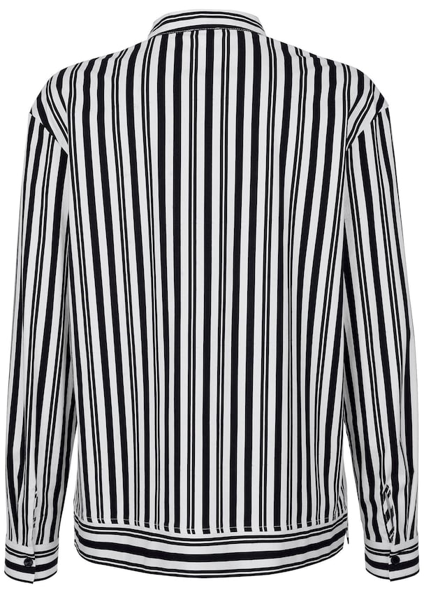 Streifenbluse mit Knopfleiste 6