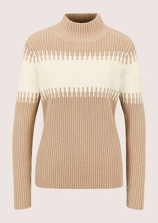 Pullover mit Blockstreifen thumbnail 6
