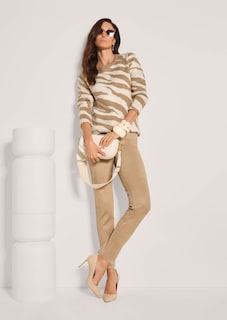 Pullover mit modischem Zebra-Muster thumbnail 4