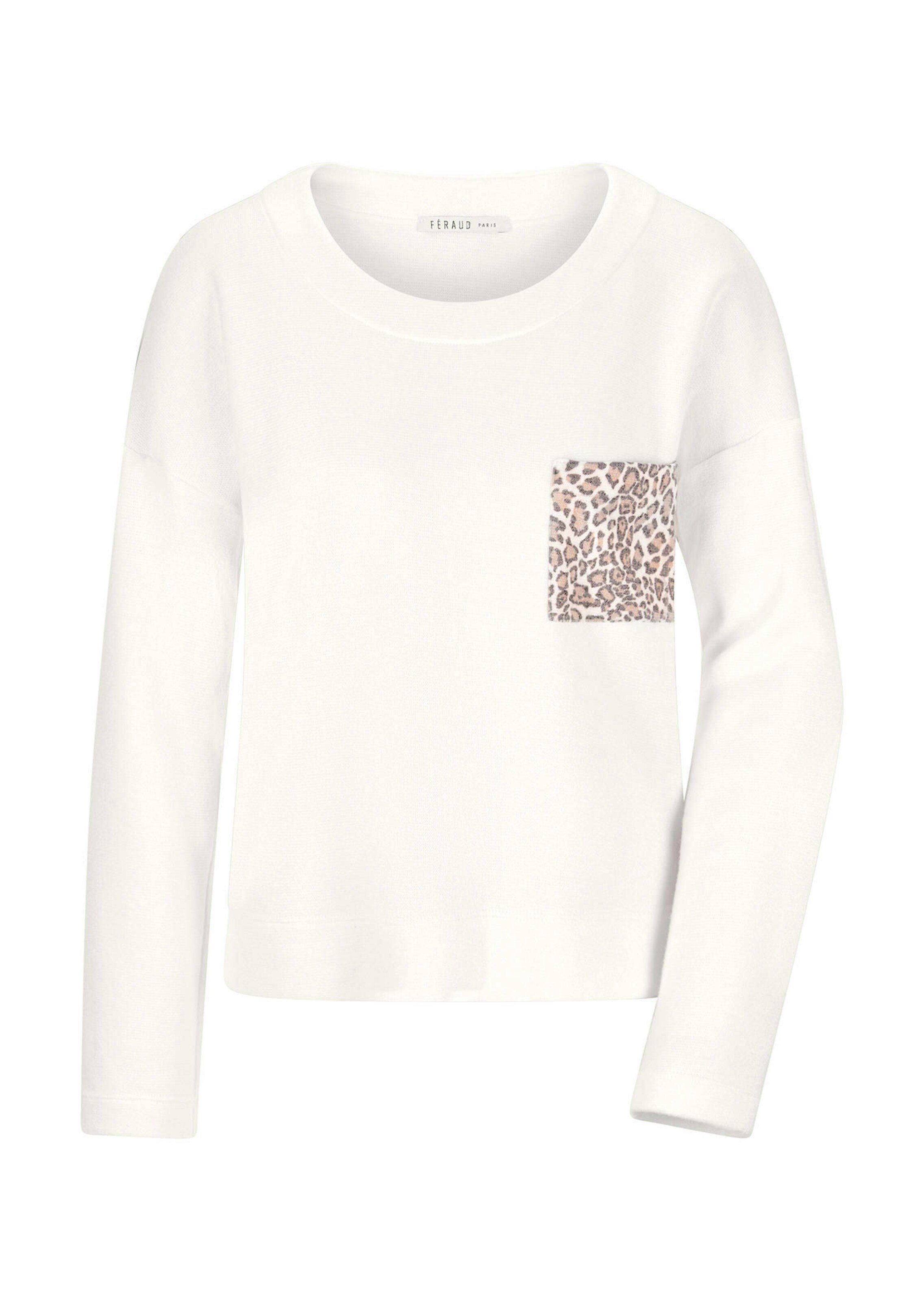 Sweatshirt in edlem Feinstrick