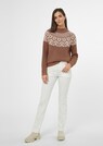 Norweger-Pullover mit Ajour-Details thumbnail 2