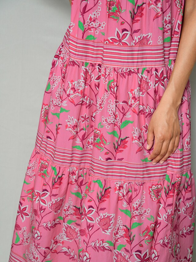 Strandkleid im schönen Blumendruck 5