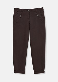 Cropped trousers in a casual chino style thumbnail 1