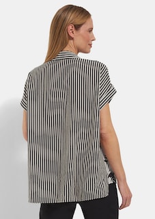 Kurzärmelige Bluse im Mustermix thumbnail 3