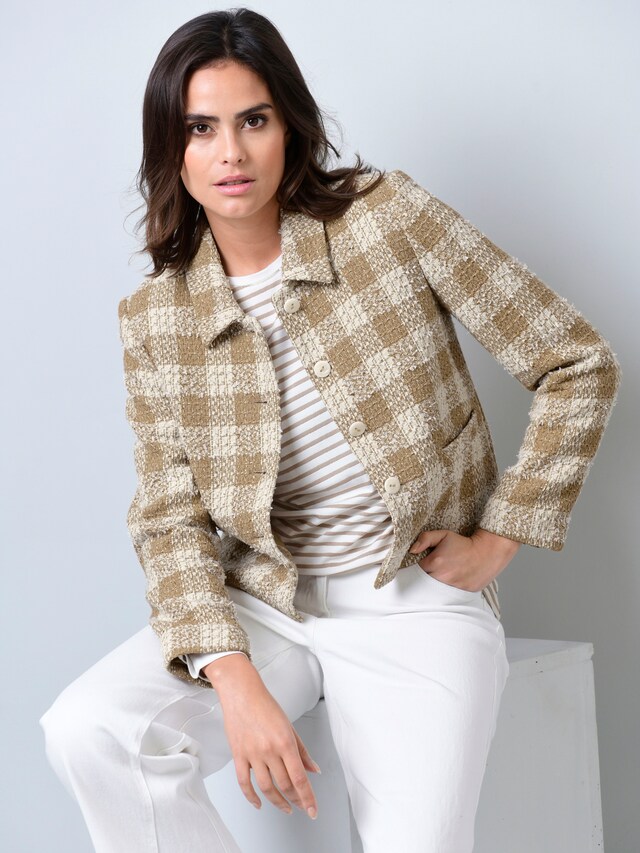 Blazer mit Karomuster 3