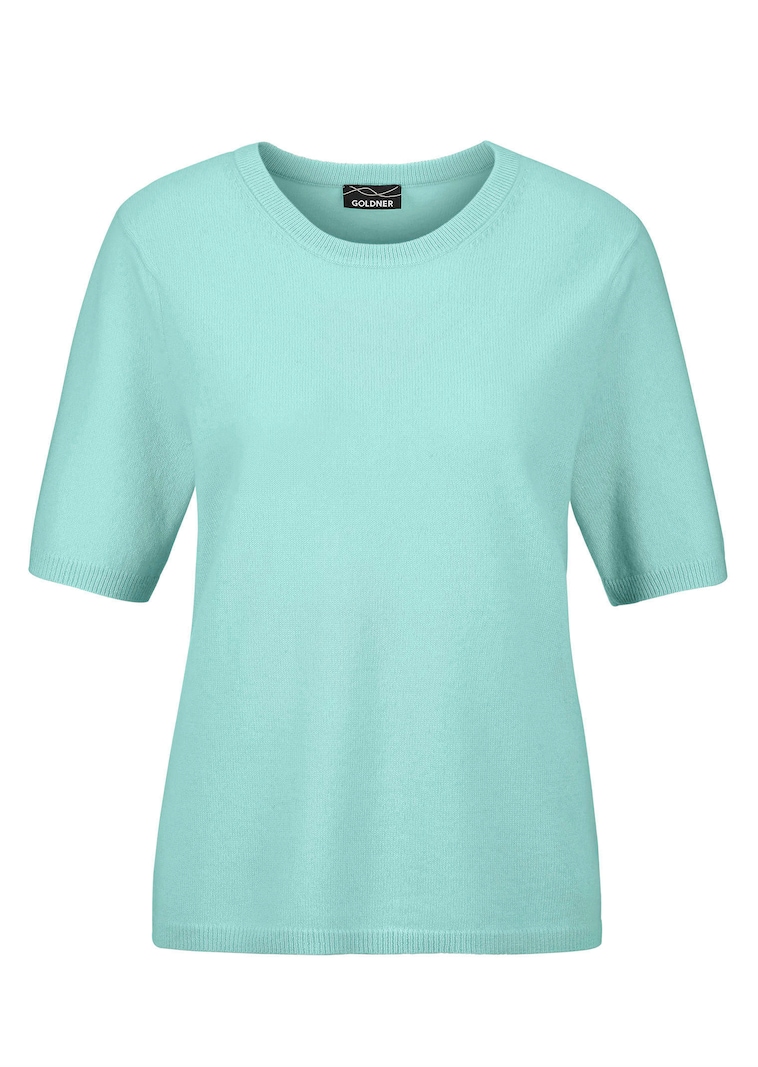 Pull à manches courtes en cachemire