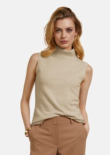 Sleeveless turtleneck jumper thumbnail 1