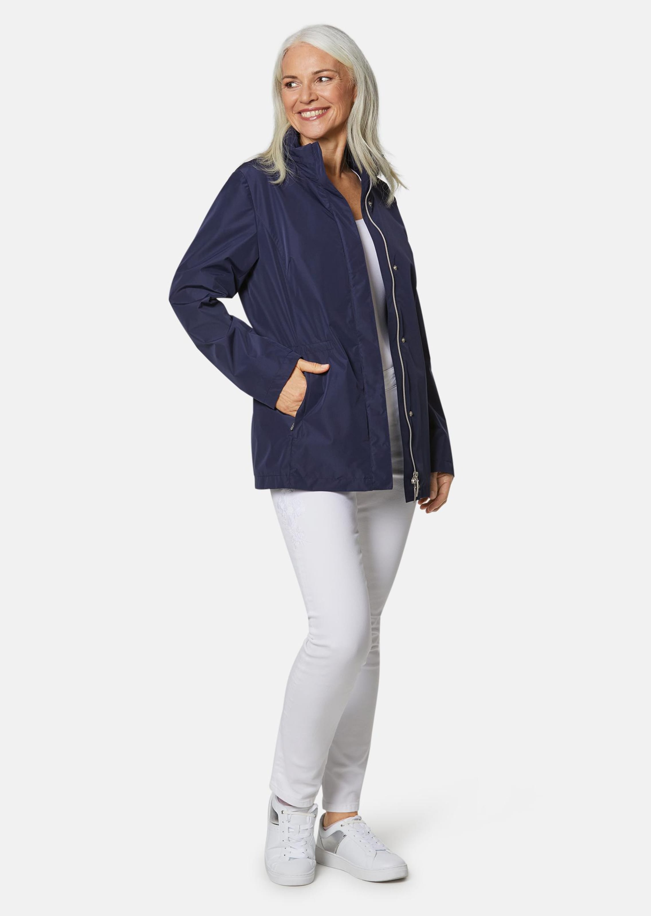 Veste longue confortable - bleu foncé - Gr. 25 de Goldner Fashion