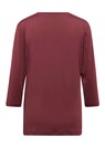 Shirt met ronde hals en 3/4-mouwen thumbnail 3