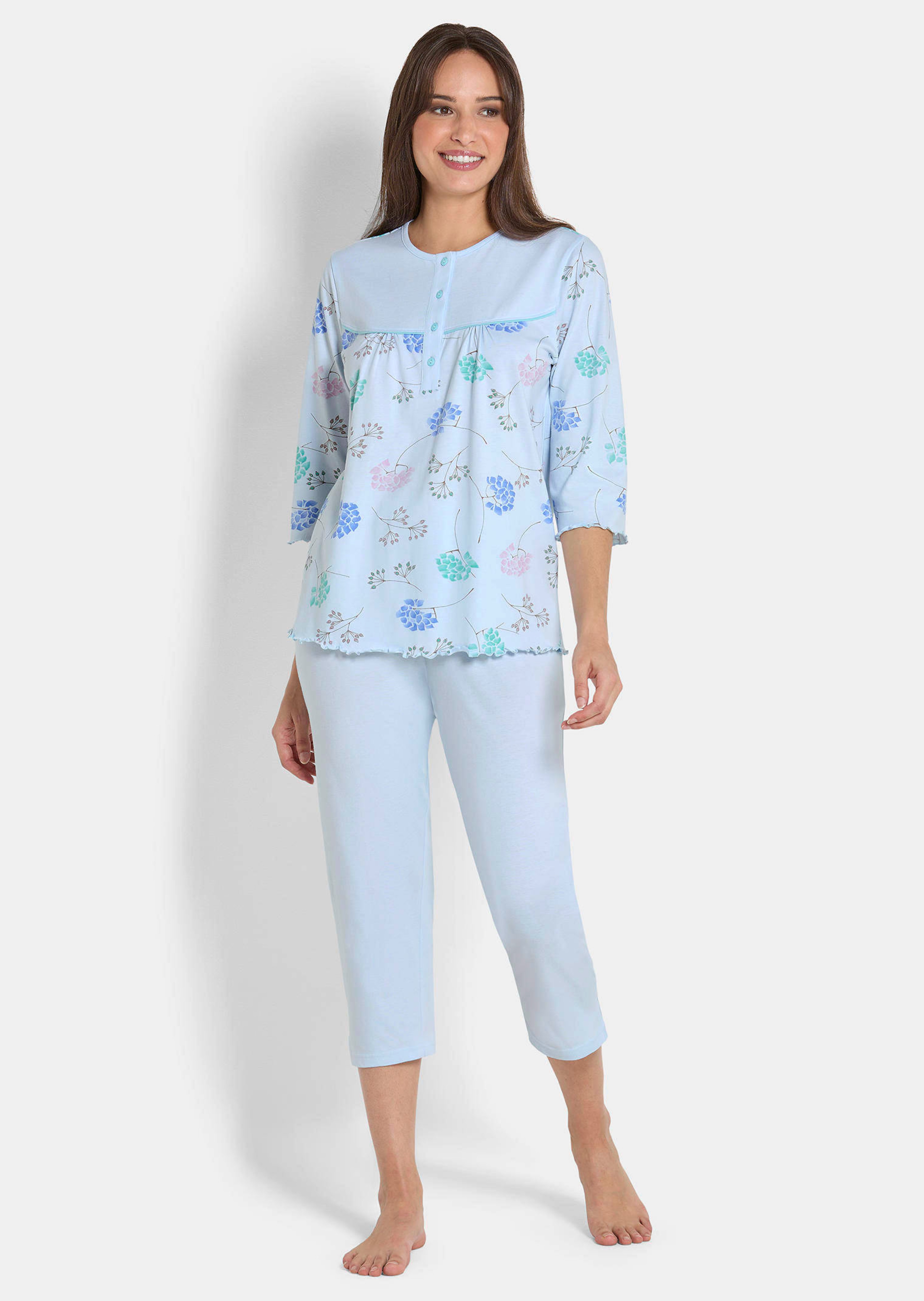 Pyjama aus softem Baumwolljersey