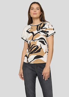 Jersey-Shirt aus Baumwolle und Modal thumbnail 7