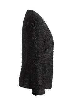 Luxuriöser Bouclé-Blazer mit feinen Glanzgarnen thumbnail 4