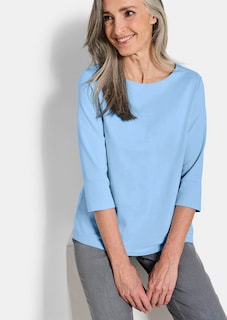 Basic-Shirt aus Interlock-Jersey thumbnail 4