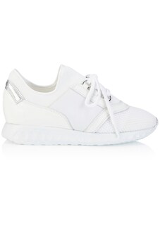 Sneaker aus Leder und Mesh thumbnail 4