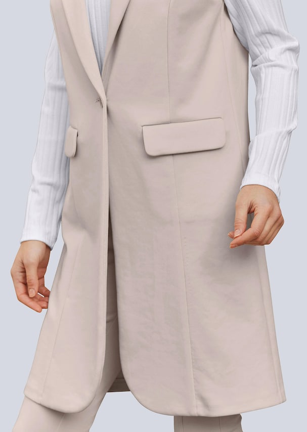 Longblazer mit Reverskragen 1