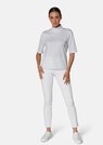 Stand-up collar shirt with short sleeves thumbnail 2