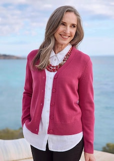 Cardigan met grote knopen thumbnail 7