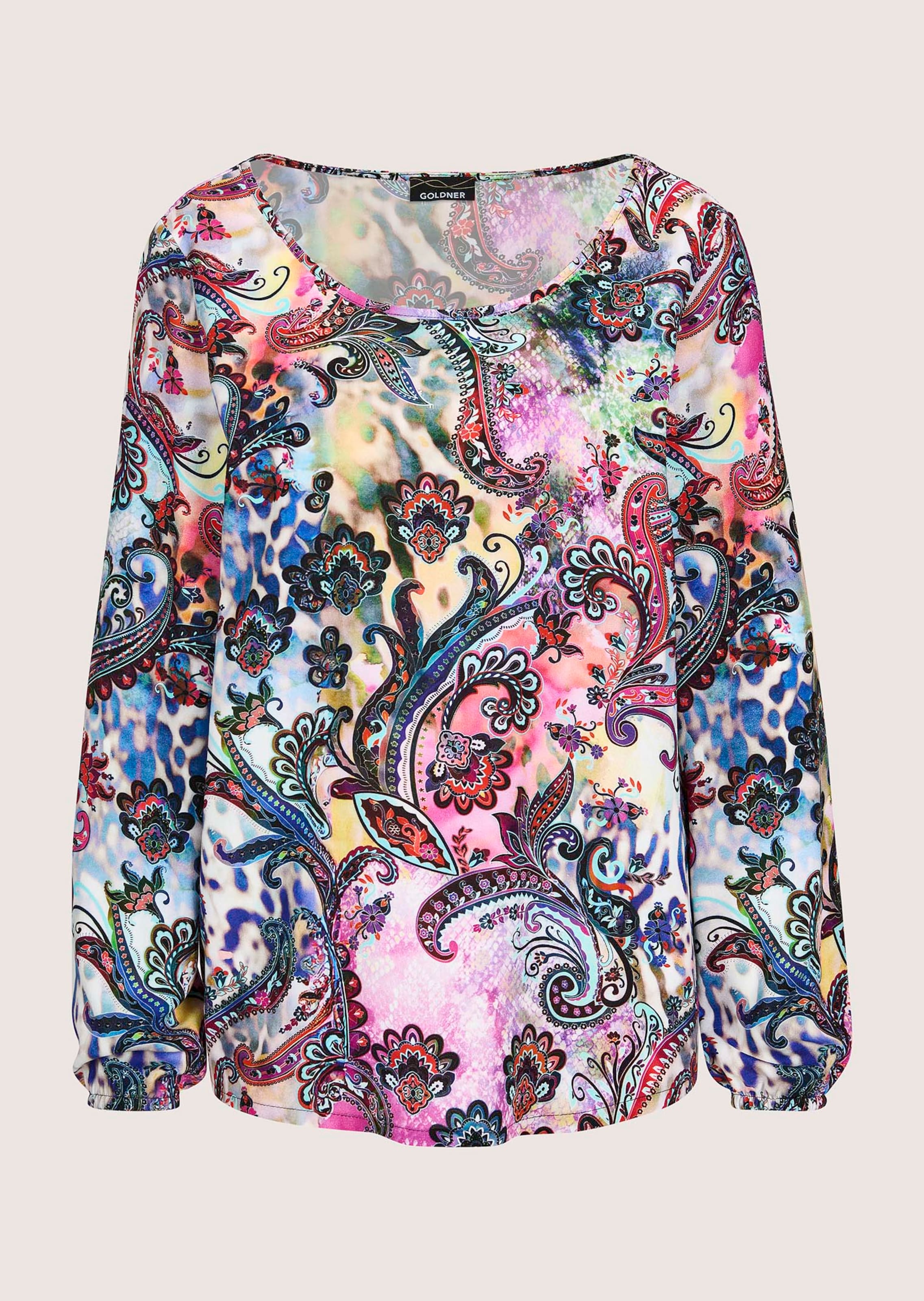 Bluse mit Paisley-Muster
