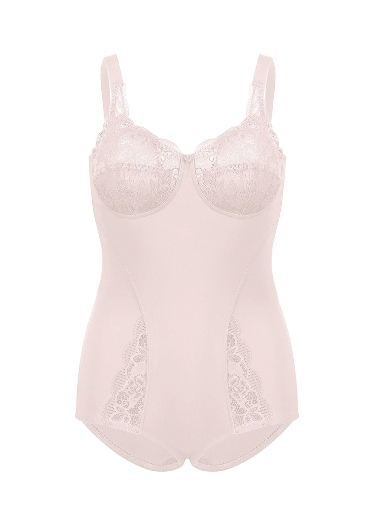 Body zonder beugels, met kant bij de cups