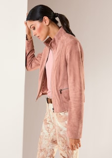 Jacke aus Ziegenvelours-Leder thumbnail 7