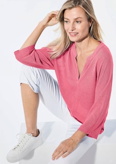 Shirt in Leinenoptik thumbnail 4