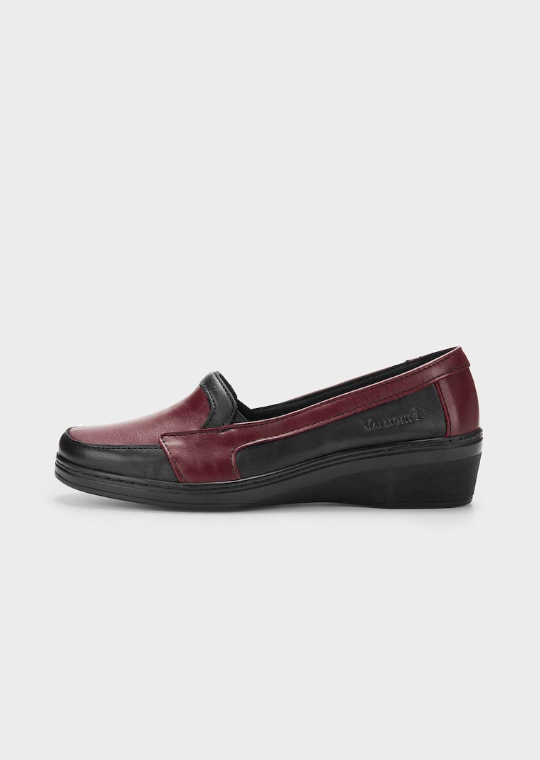 Mocassins en cuir véritable