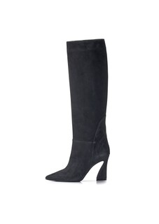 Wildlederstiefel mit Absatz thumbnail 1