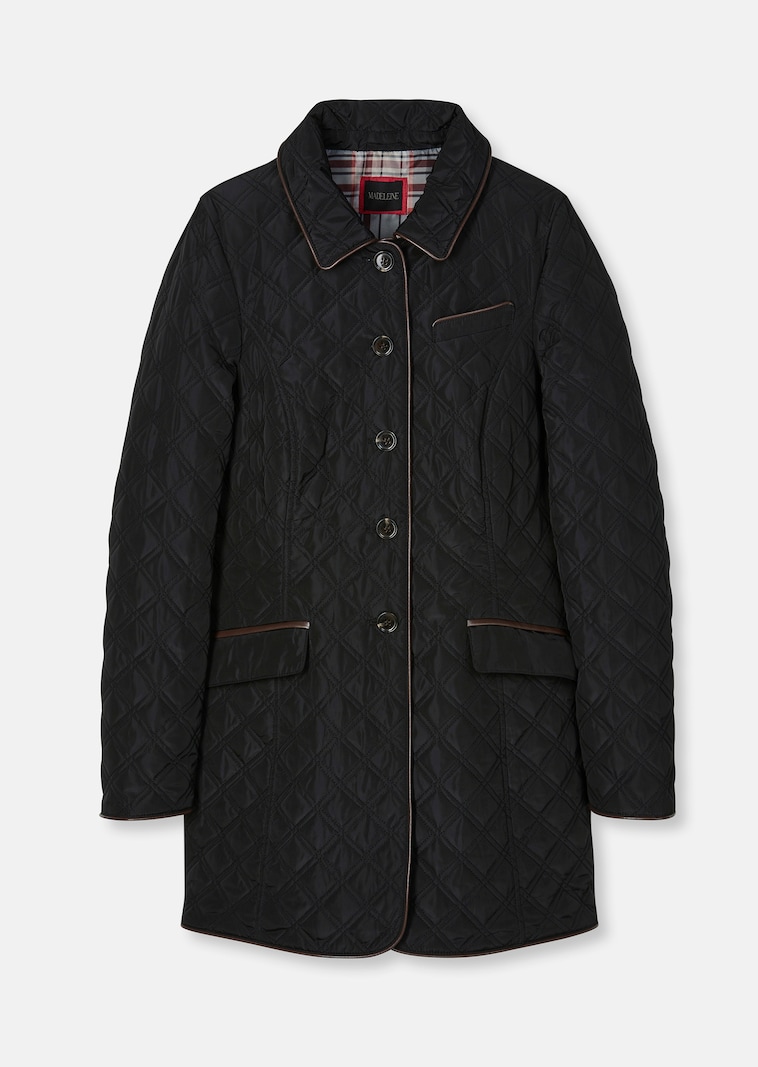 Quilted frock coat