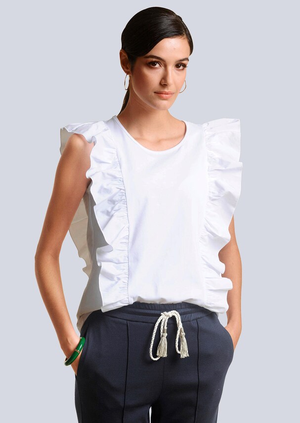 Shirt mit Volant 3