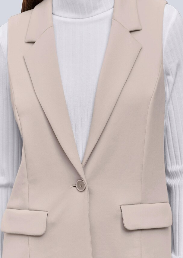 Longblazer mit Reverskragen