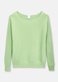Quer gestrickter Pullover thumbnail 6