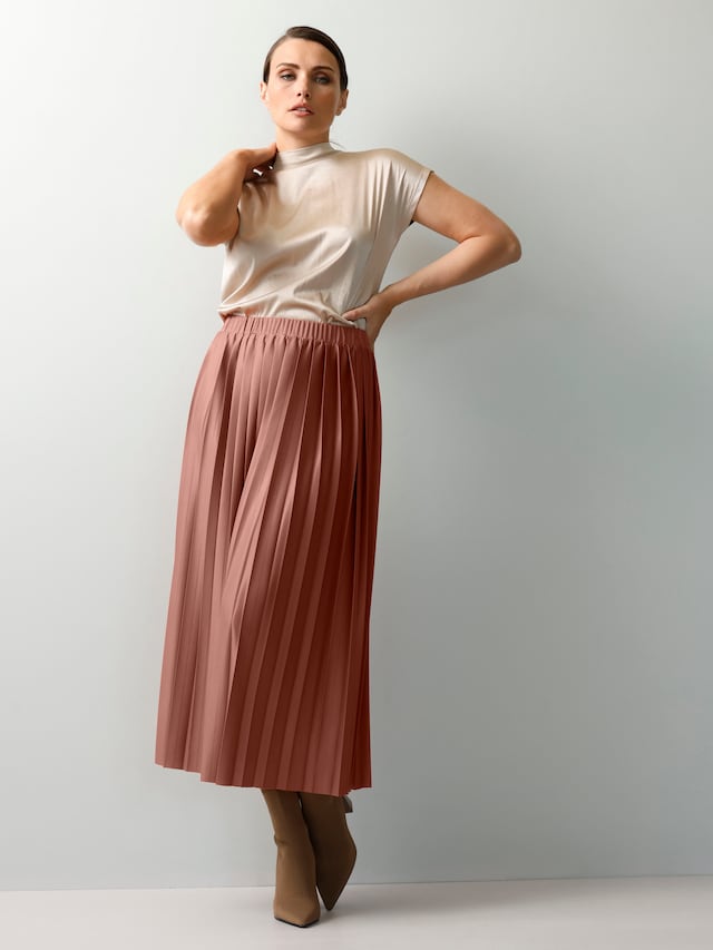 Rock mit Plisseefalten 5