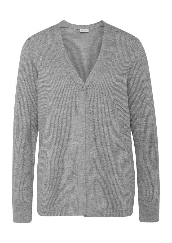 Strickjacke in Strukturstrick