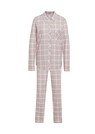 Klassieke pyjama met een modieus ruitdessin thumbnail 2