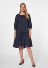Dress with 3/4 sleeves and flounce thumbnail 2