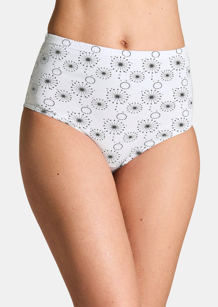 Baumwoll-Hüftslip im Mehrfachpack