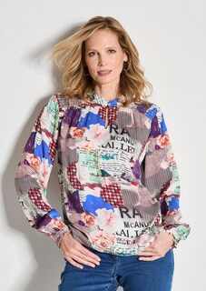 Blouse met print thumbnail 1