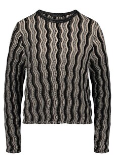 Pull en tricot à motif ondulé thumbnail 6