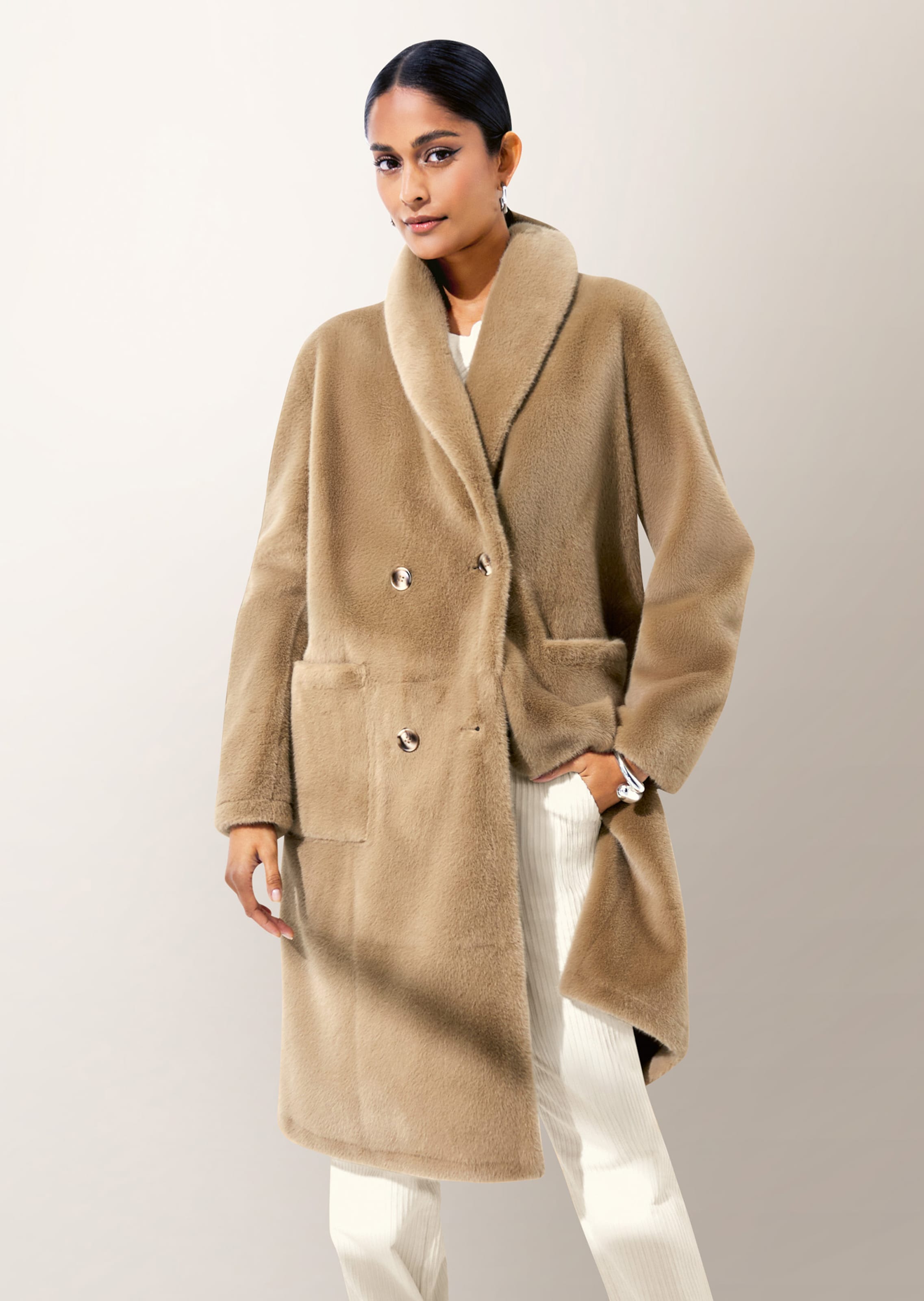 Manteau réversible