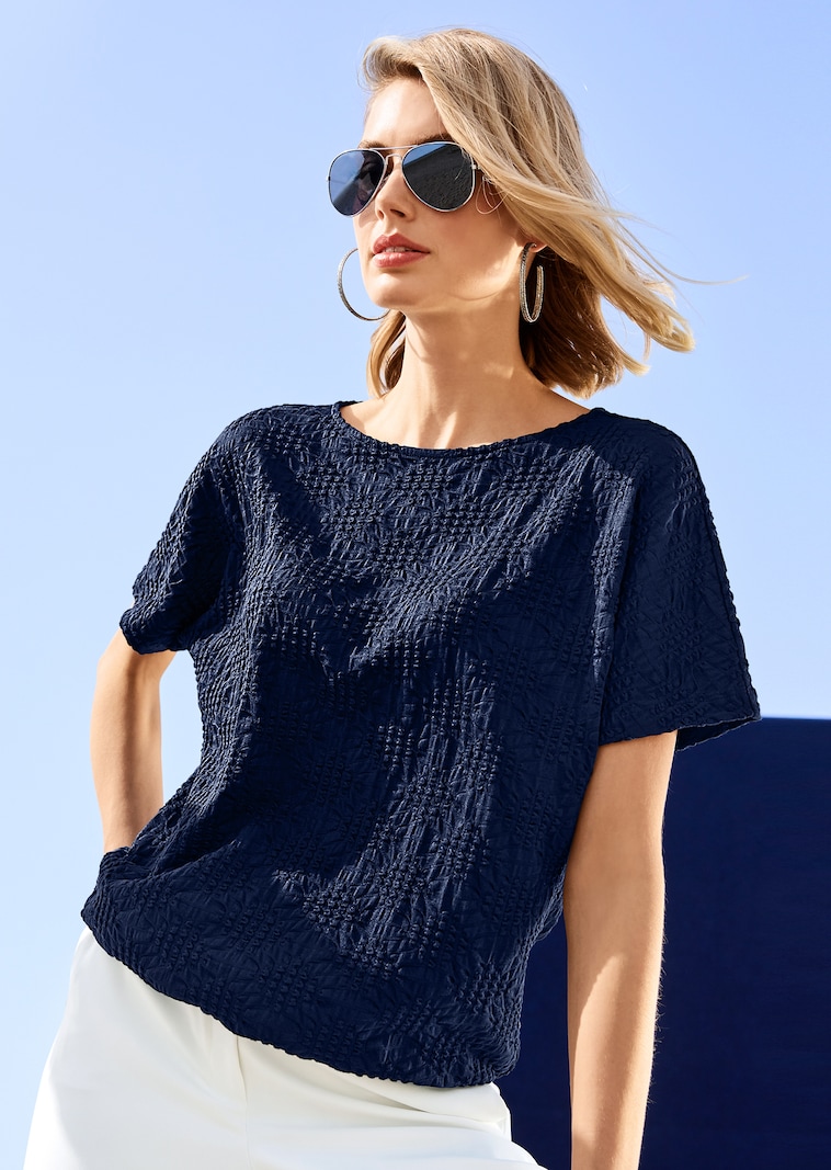 Sweatshirt mit Gummibund