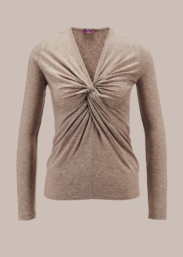 Shirt mit Knotendetail