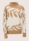 Jacquard-Pullover mit floralem Muster thumbnail 6
