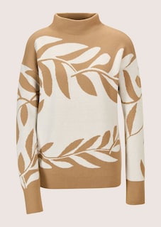 Jacquard-Pullover mit floralem Muster thumbnail 6