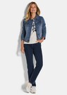 Jeansjacke mit Ziersteinchen thumbnail 2