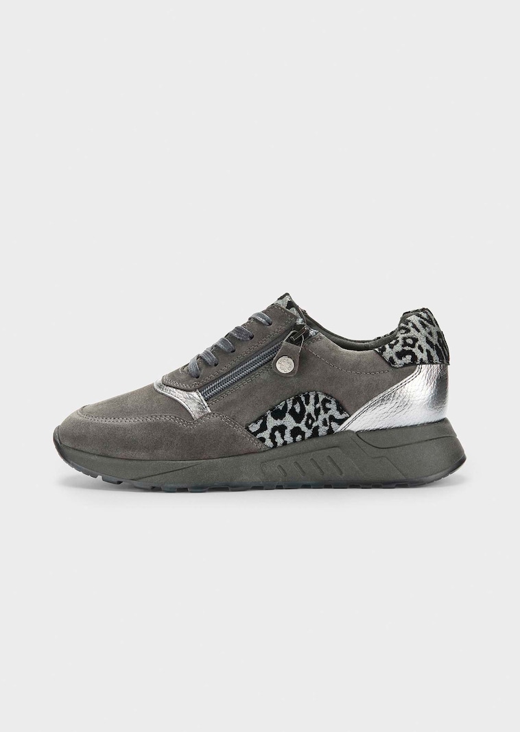 Sneakers van leer van wild