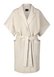 Oversized-Ledermantel aus edlem Lammnappa thumbnail 6