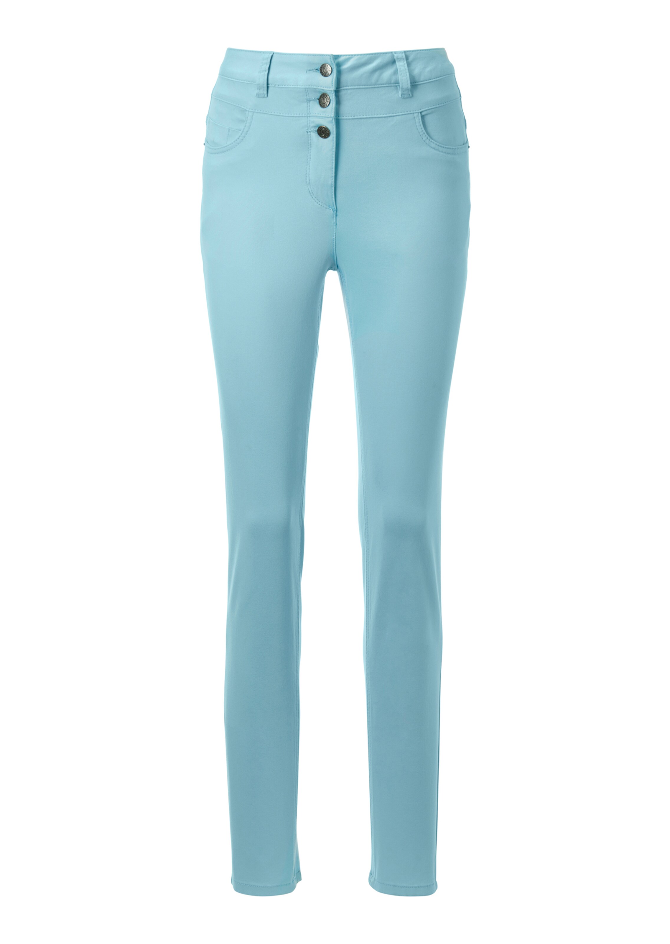 Highwaist-Jeans aus Power-Stretch