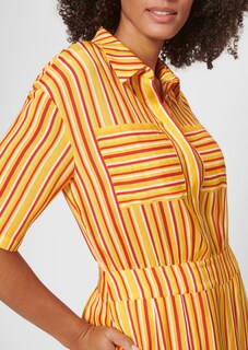 Bedrucktes Sommerkleid in Midi-Länge thumbnail 5