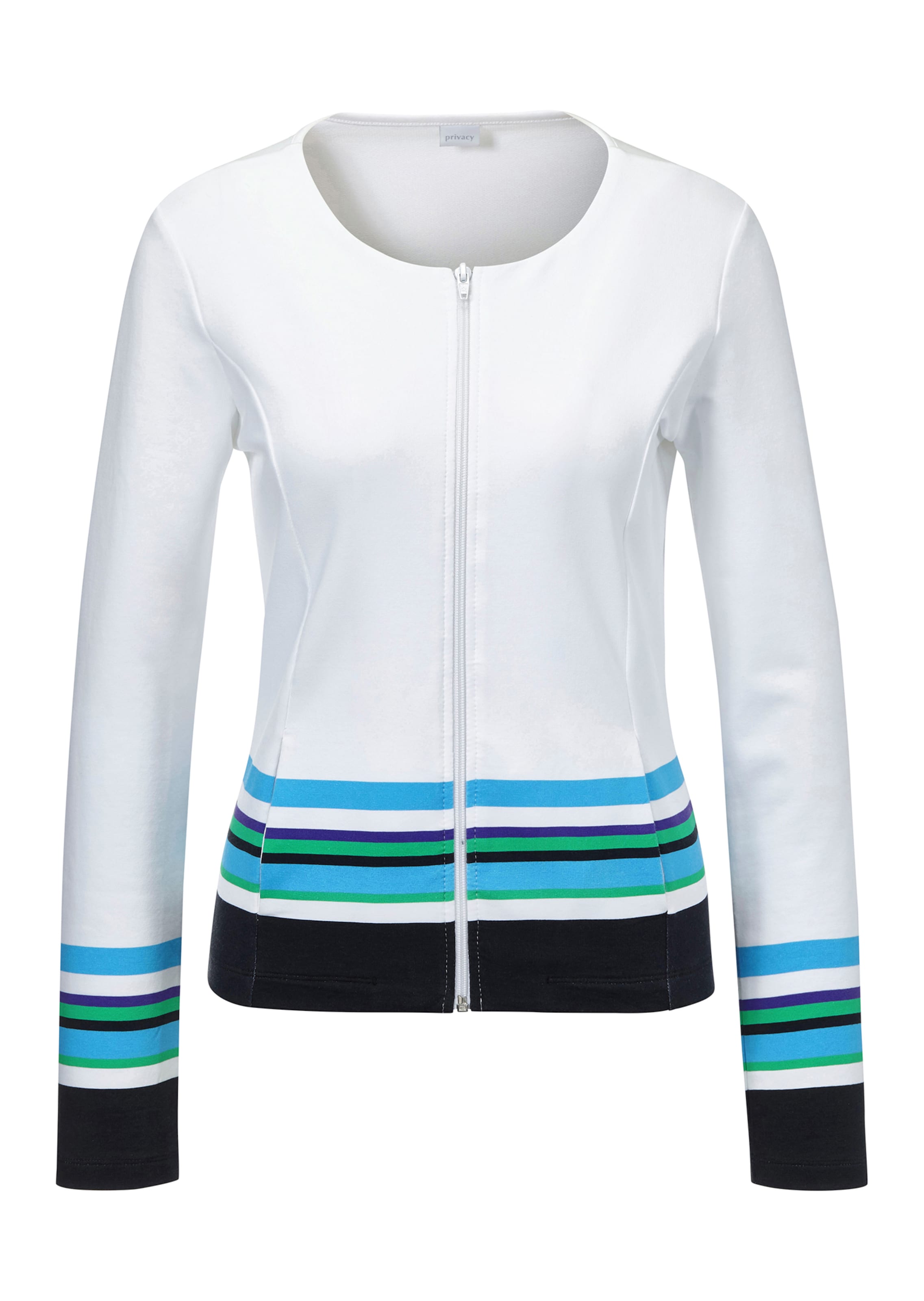 Freizeit-Jacke mit Kontraststreifen