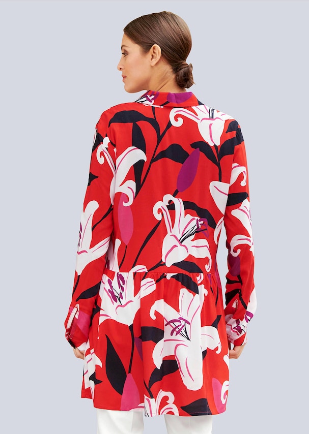 Bluse mit Hemdkragen 2